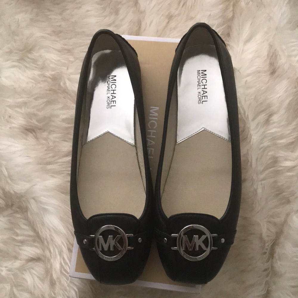 Michael Kors Fulton Moc in Black Leather